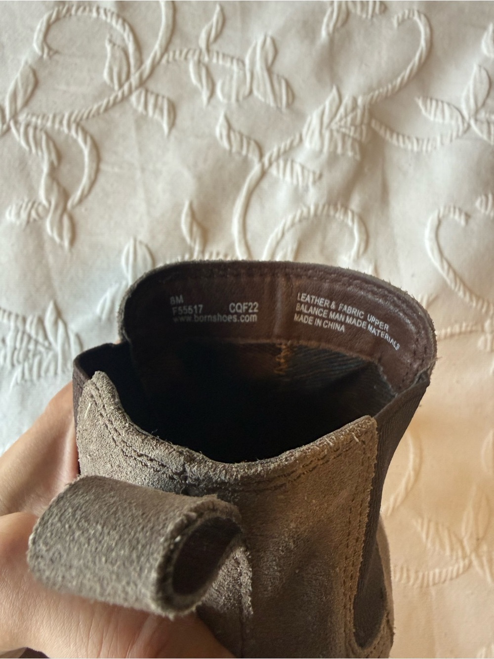 Born Suede Chelsea Boots - Women’s Cove - Picture 12 of 13